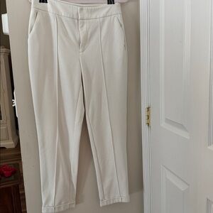 Nine West Cream Ankle Pants